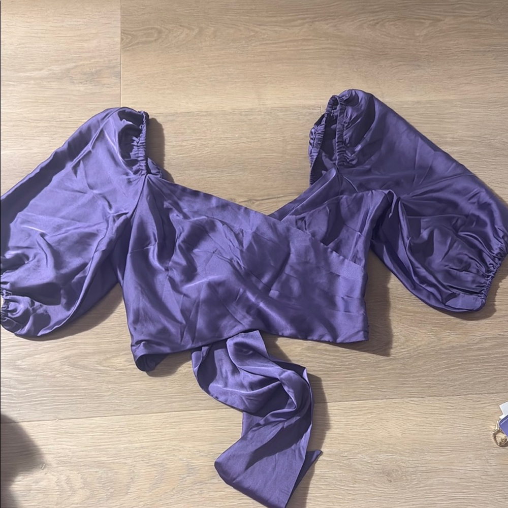 Express Elegant Purple Women's Top